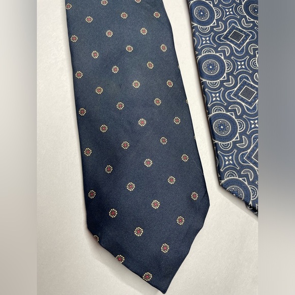 (2) Christian Dior Mens Silk Ties - Picture 9 of 12